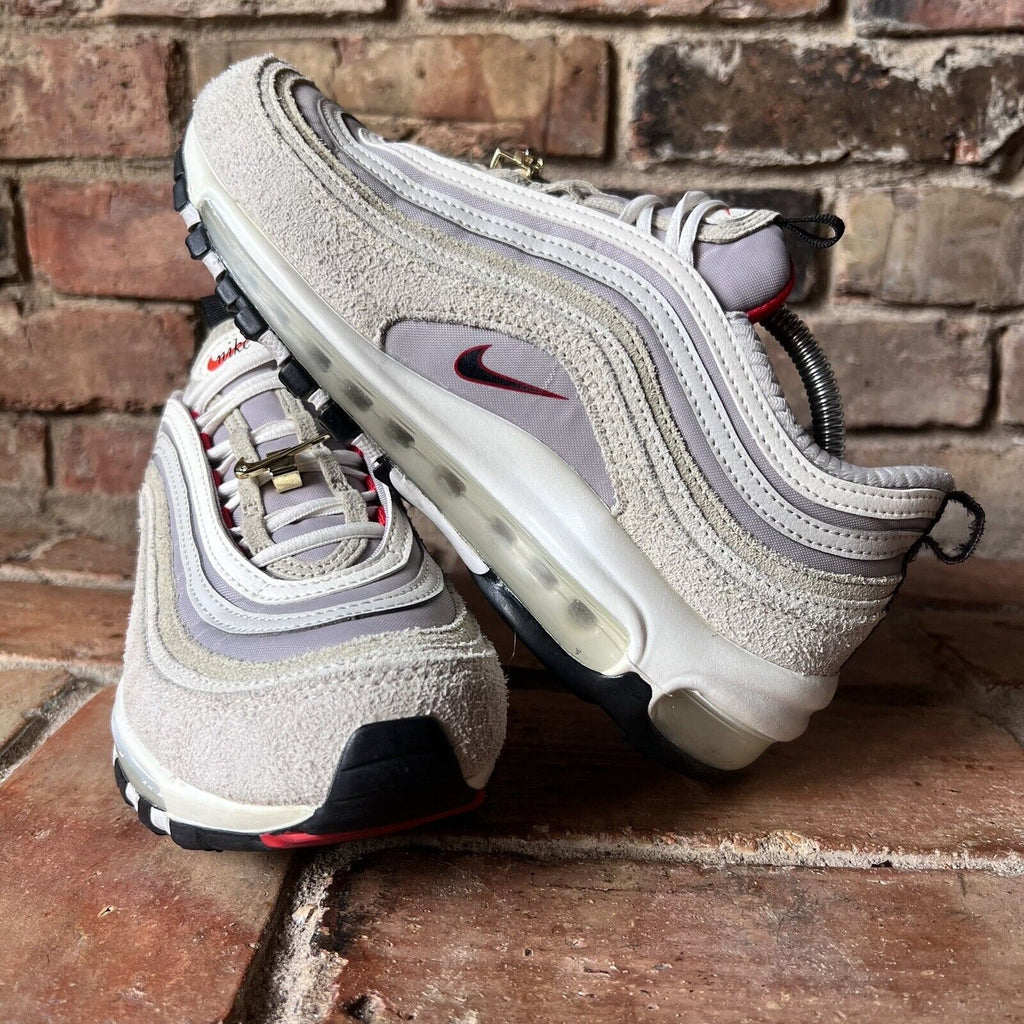 Nike Air Max 97 SE First Use College Grey Shoes Sneakers Youth 6.5 Women's 8
