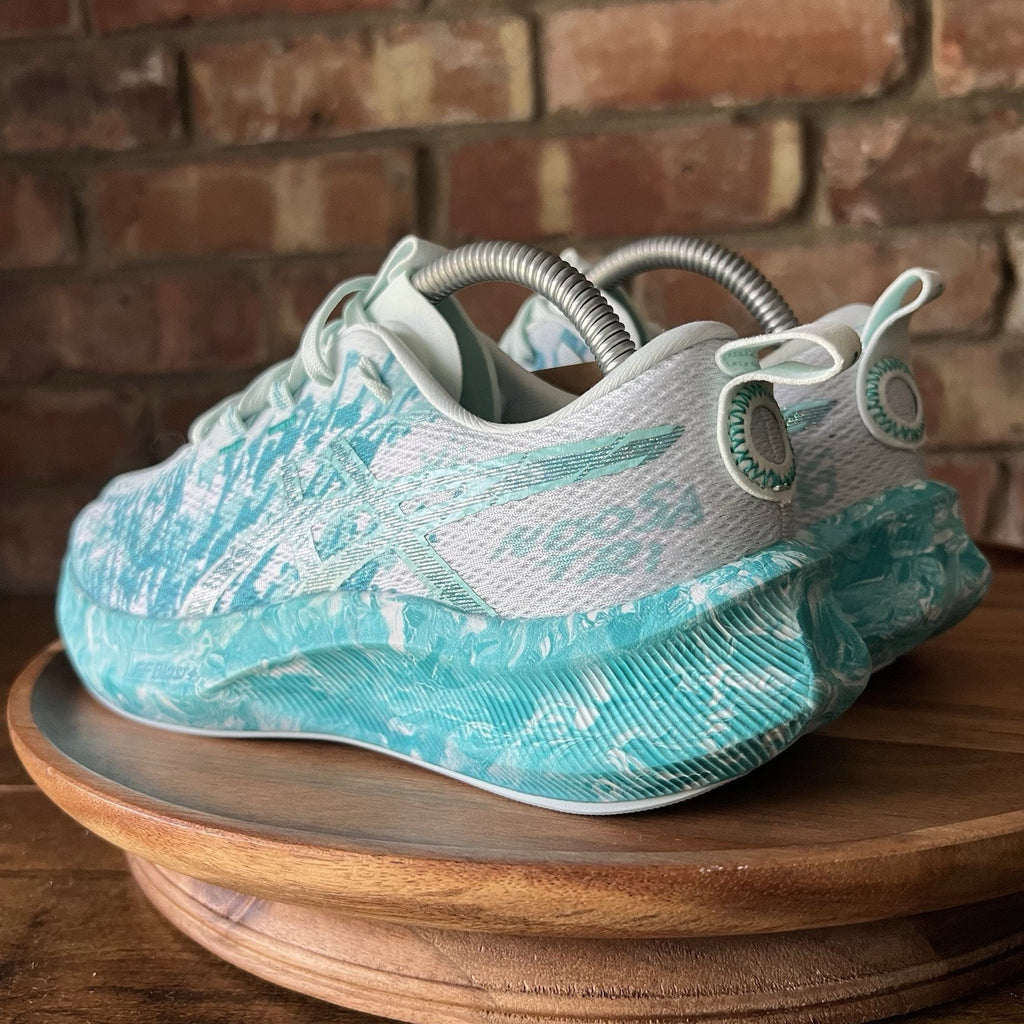 Asics Noosa Tri 16 White Aqua Running Women's 6 FF Blast Cushioned Shoes