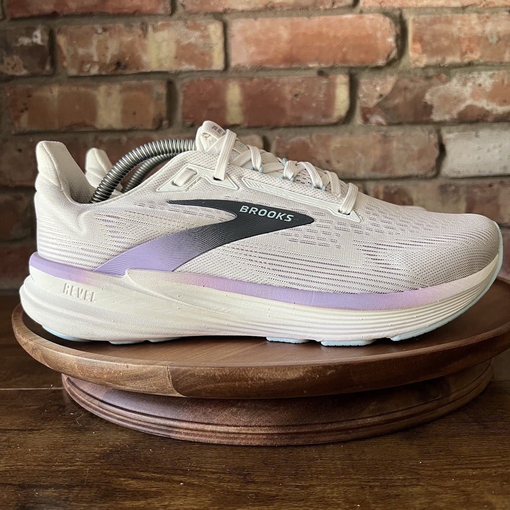 Brooks Revel 8 Gray Purple DNA Loft Cushion Running Sneakers Shoes Women's 9