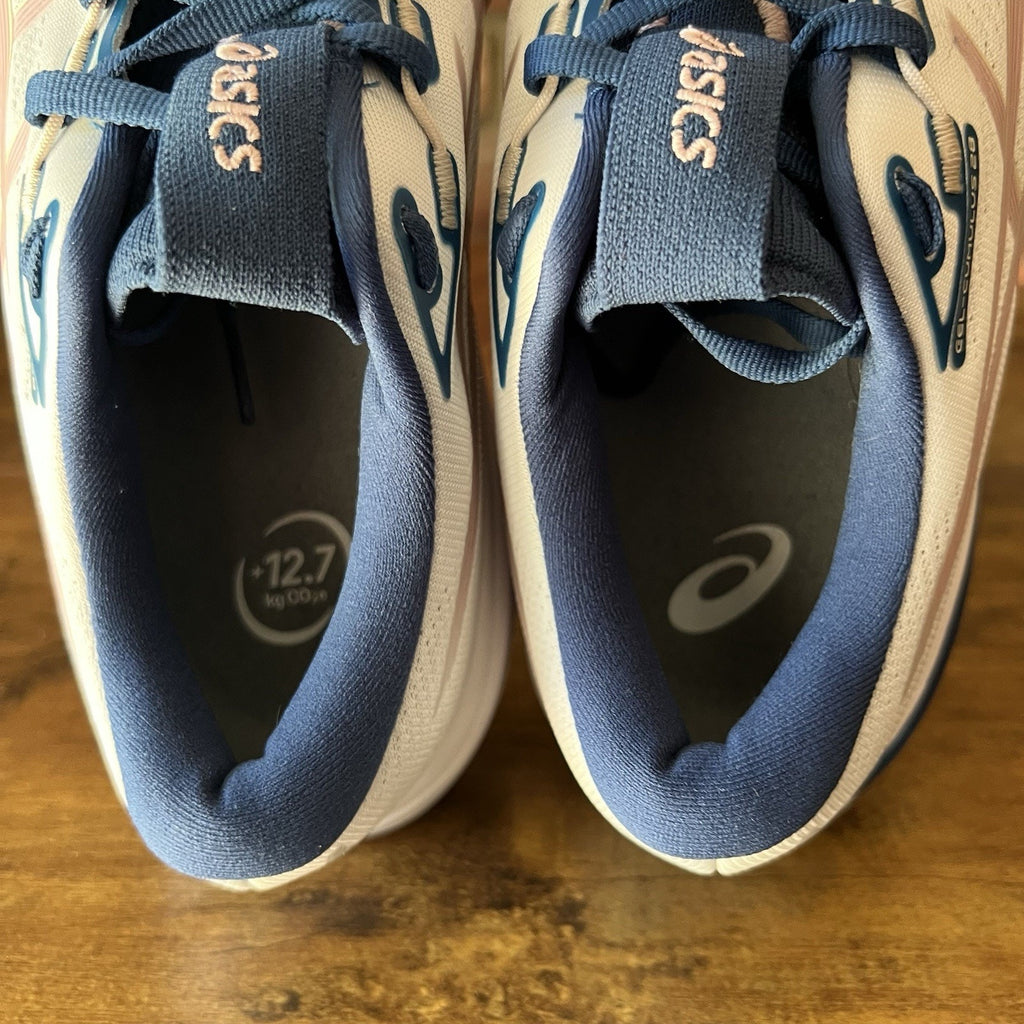 Asics Gel-Cumulus 28 Running Womens 10.5 Mid Cushion Blue Mesh Shoes Sneakers
