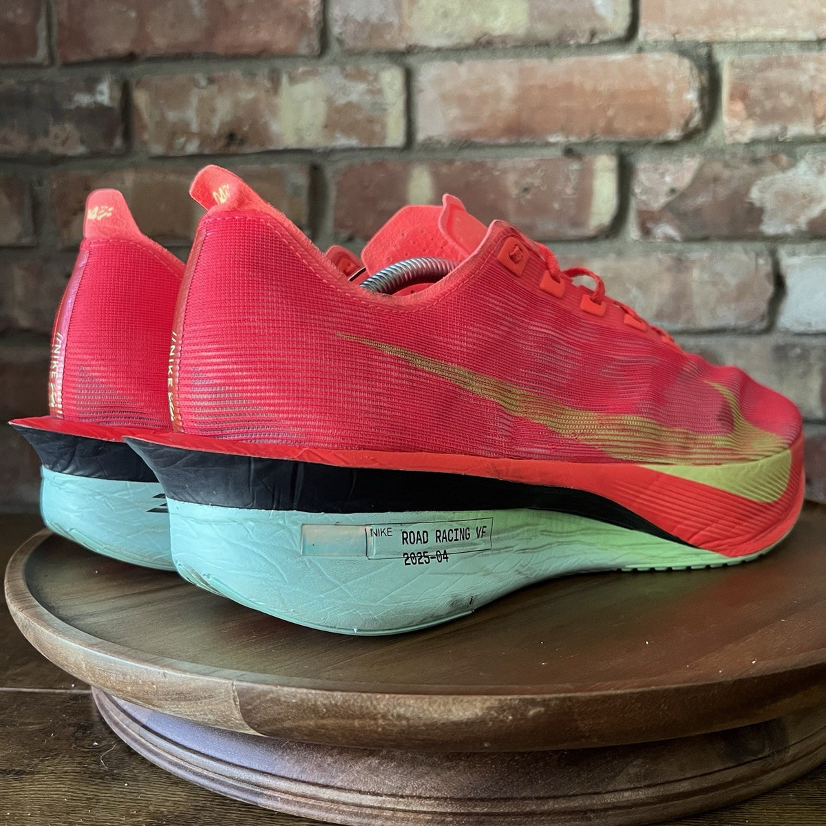 Nike Vaporfly Next% 4 Bright Crimson Size 13 Carbon Race Running Shoes Sneakers