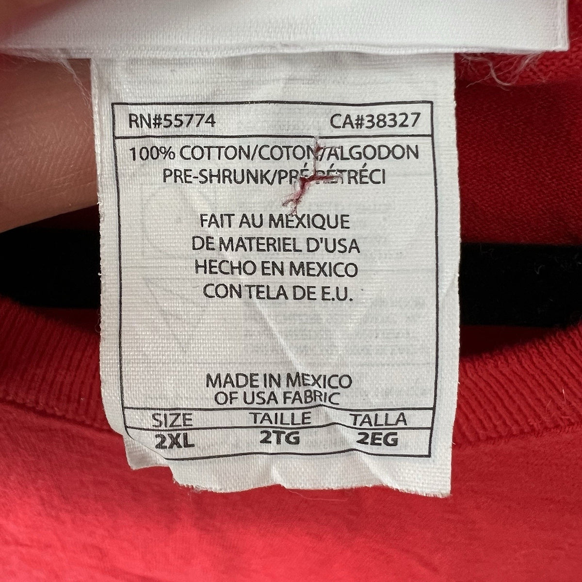 NASCAR. Vintage Tony Stewart Winners Circle Tank Top Red Shirt 2XL