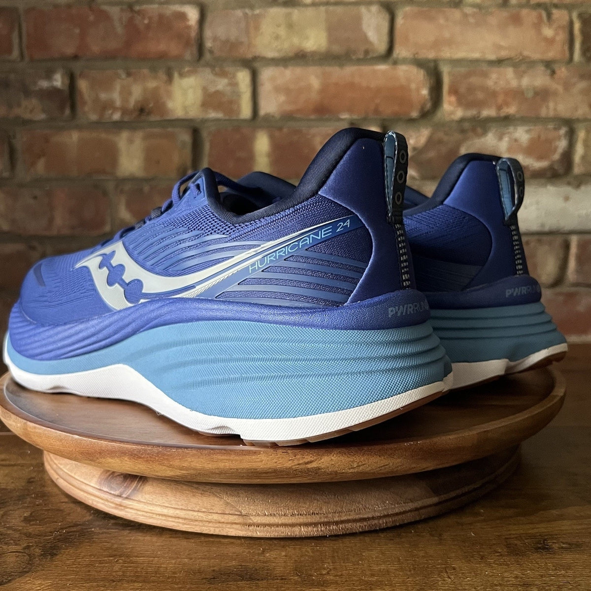 Saucony Hurricane 24 Blue Max Cushion Stability Men's 15 Running Shoes Sneakers