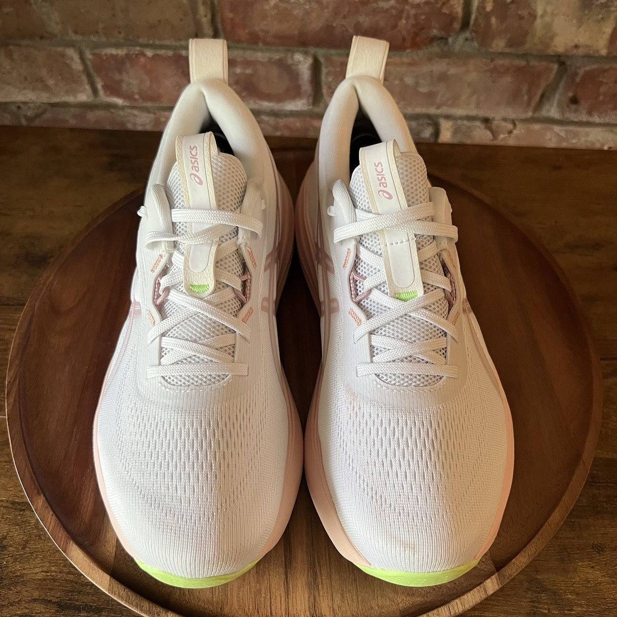 ASICS GEL PULSE 17 Neutral Balanced Running Women's 9.5 White Pink Shoes