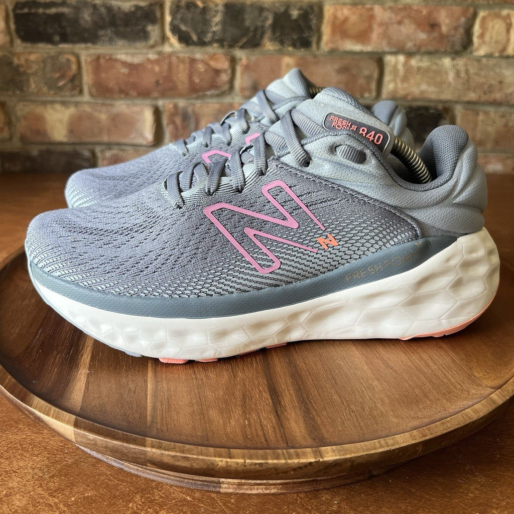 New Balance FF X 840 W840FLS Blue Pink Running Shoes Sneakers Size 7