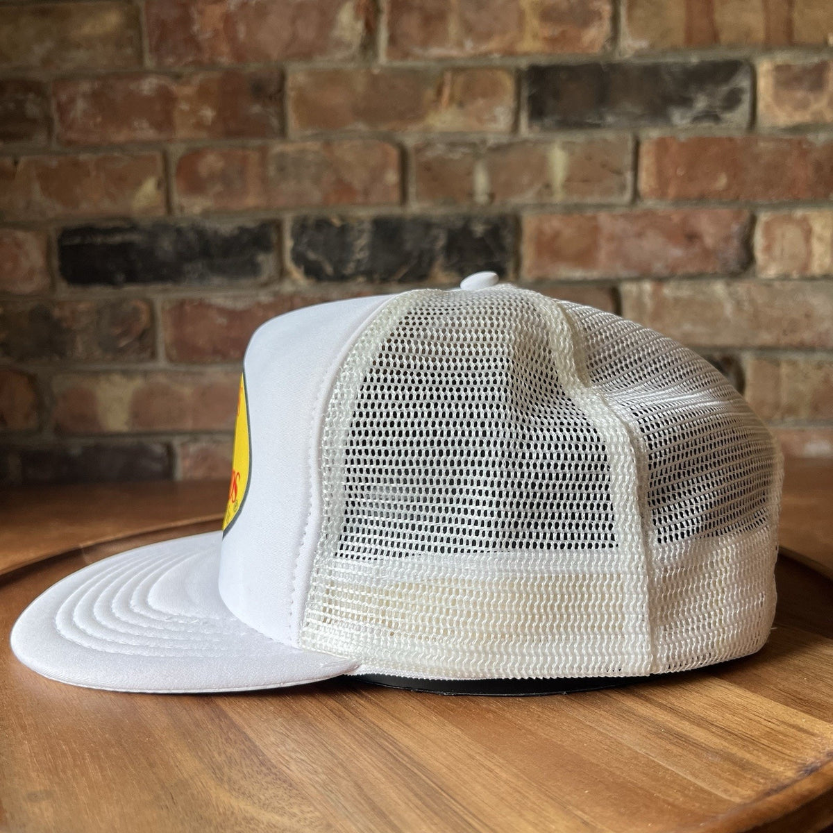 Vintage Bass Pro Shops Fishing Hunting Trucker Hat Snapback Cap White