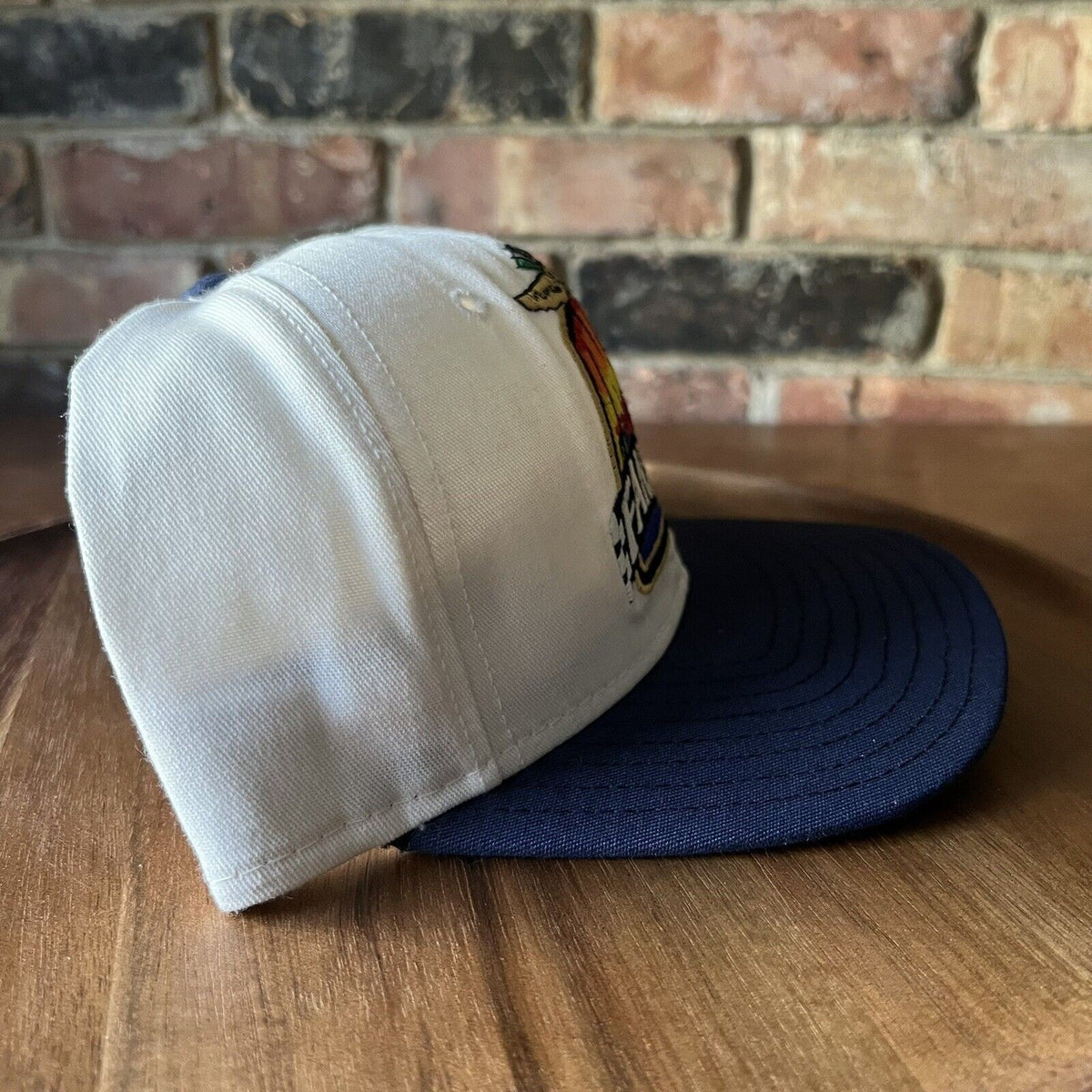 Indy 500 Fan Fest Race Adjustable Snapback Hat Baseball Cap Blue White One Size