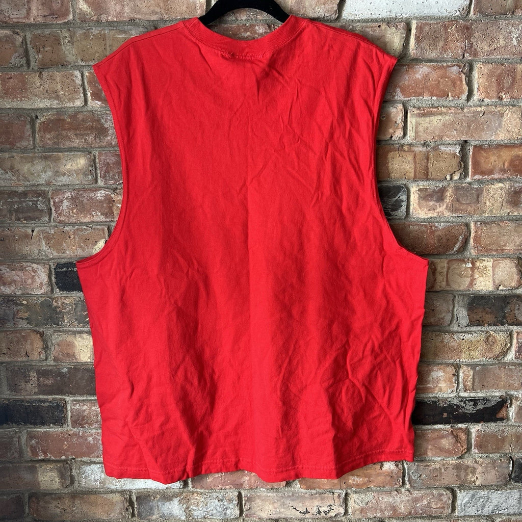 NASCAR. Vintage Tony Stewart Winners Circle Tank Top Red Shirt 2XL