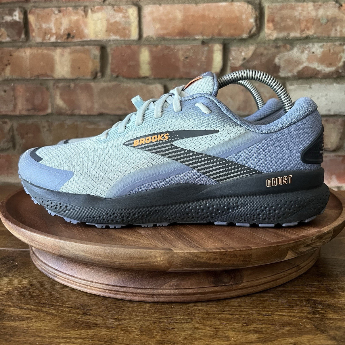 Brooks Ghost 16 Weatherized Blue Neutral Cushion Running Men's 8 Shoes Sneakers