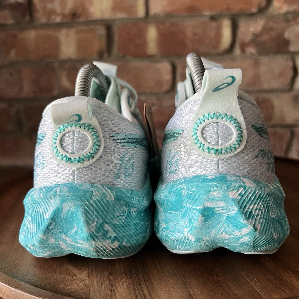 Asics Noosa Tri 16 White Aqua Running Women's 6 FF Blast Cushioned Shoes
