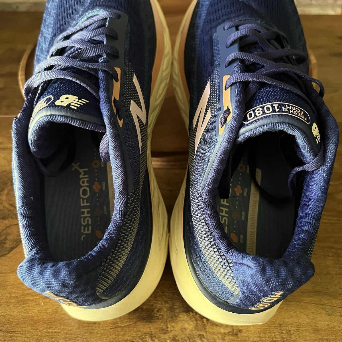 New Balance Fresh Foam 1080V14 Blue Max Cushion Running Shoes Women’s 11 2E