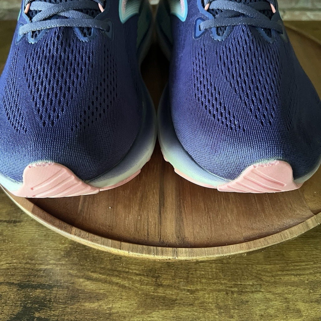 Brooks Glycerin 22 GTS Supportive Womens 12 EE Cushion Blue Pink Shoes Sneakers