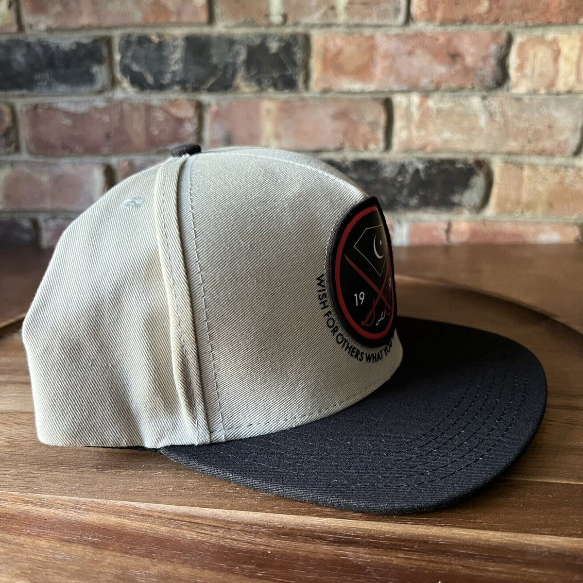 Diamond Supply Co Victory Swords Gray Black Snapback Hat Cap