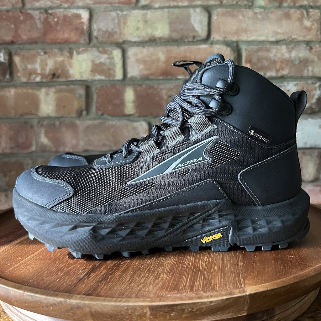 Altra Timp Hiker GTX Womens 6 Black Waterproof Trail Hiking Shoes ALOA85P8000