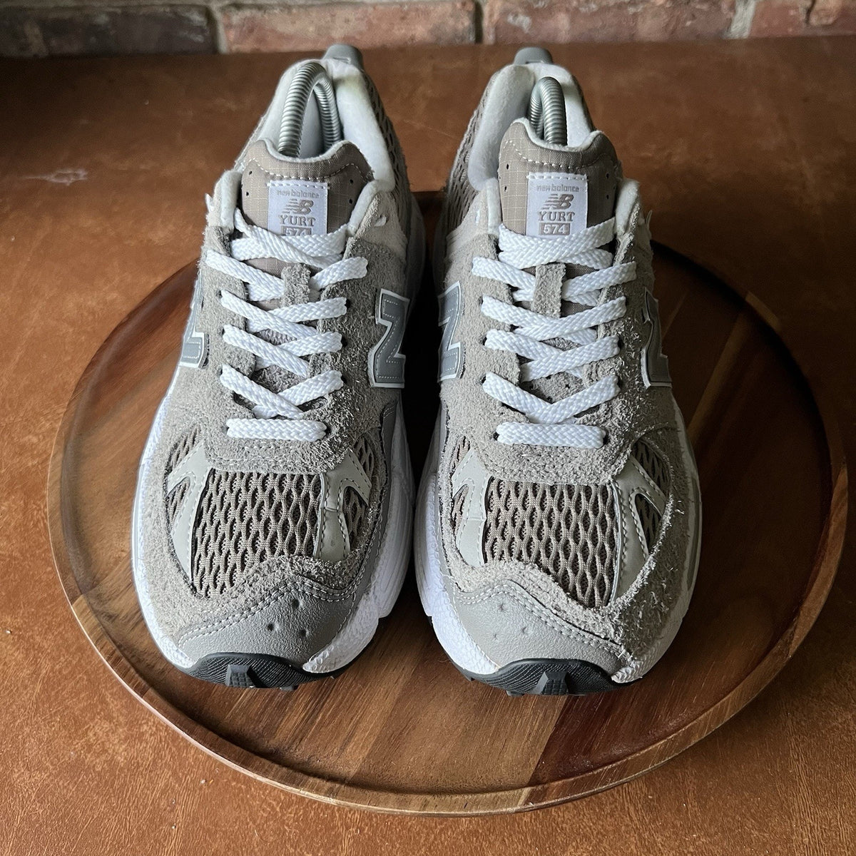 New Balance Salehe Bembury x 574 YURT Gray Men's 7.5 Women's 9 Shoes Sneakers