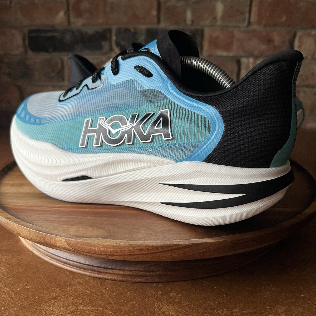 Hoka One One Cielo X1 2.0 Men's 12 Blue Carbon Plate Racing Running Shoes