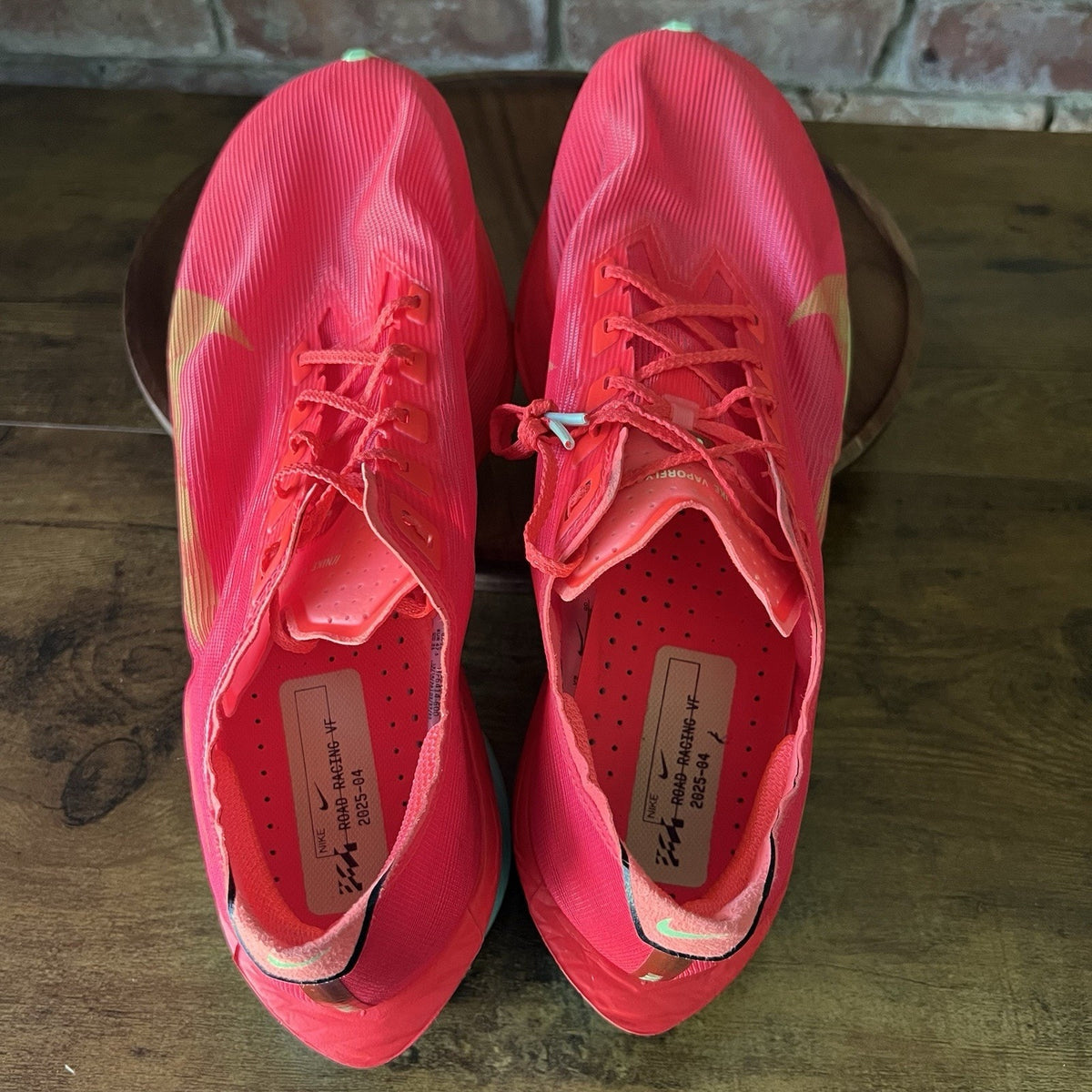 Nike Vaporfly Next% 4 Bright Crimson Size 13 Carbon Race Running Shoes Sneakers