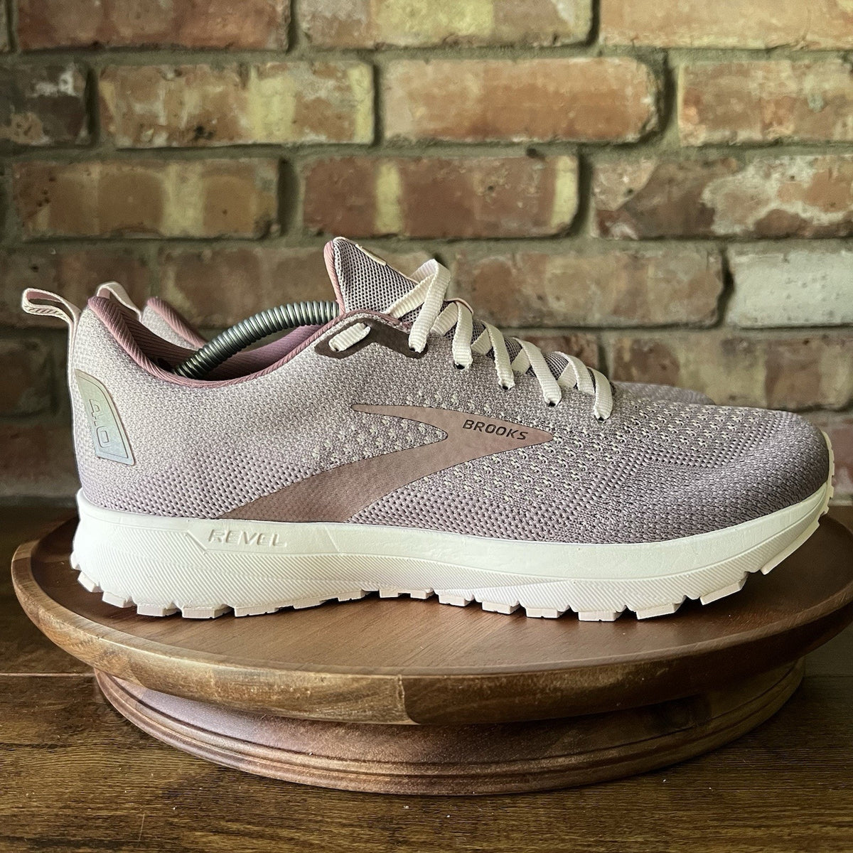 Brooks Revel 4 Running Neutral Cushion Womens 9.5 Rose Pink Sneakers Shoes