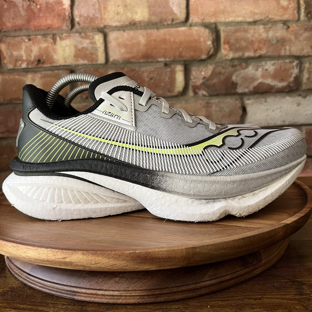 Saucony Endorphin Azura Silver PWRRUN PB Speed Roll Running Shoes Men's 8.5