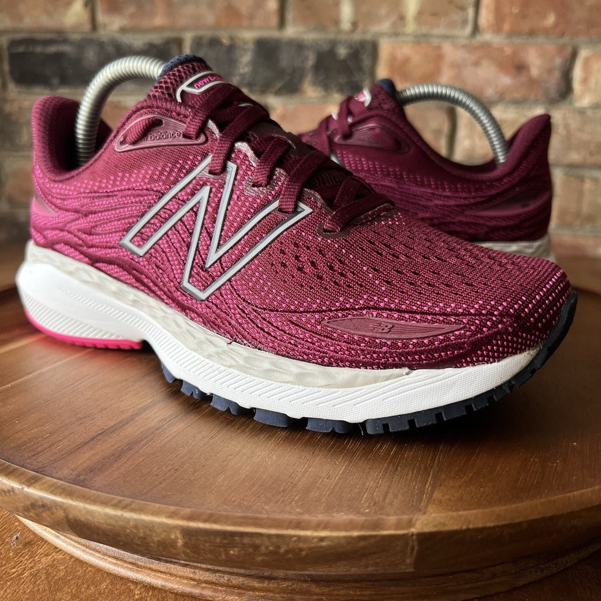 New Balance Women's Fresh Foam 860v12 Road Running Shoes Sneakers Maroon Red 5.5
