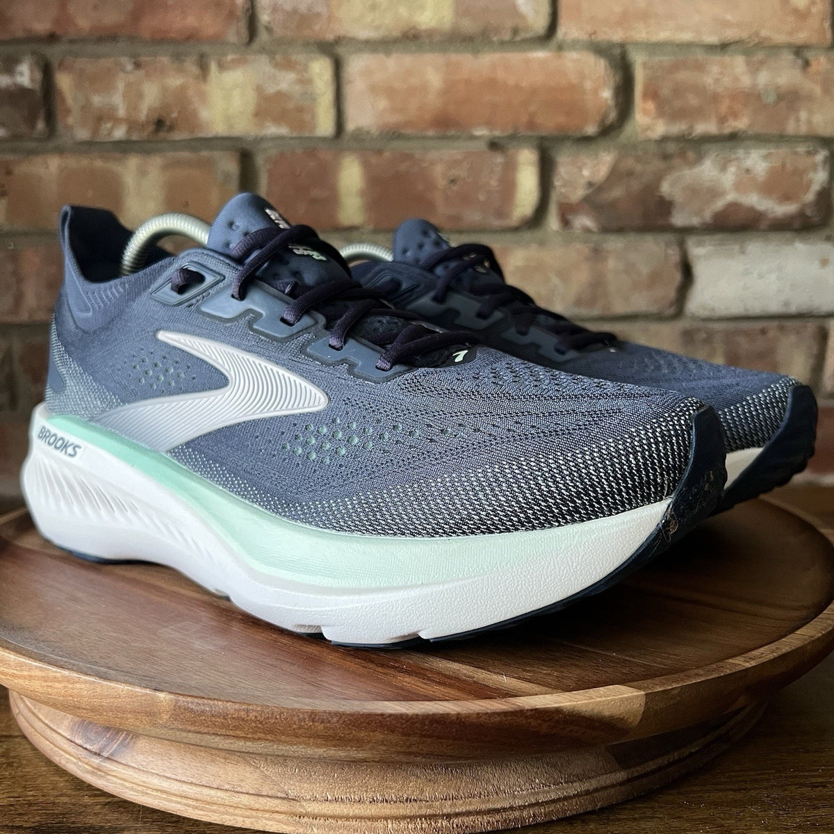 Brooks Glycerin GTS 23 Supportive Plush Cushion Womens 10.5 Blue Running Shoes