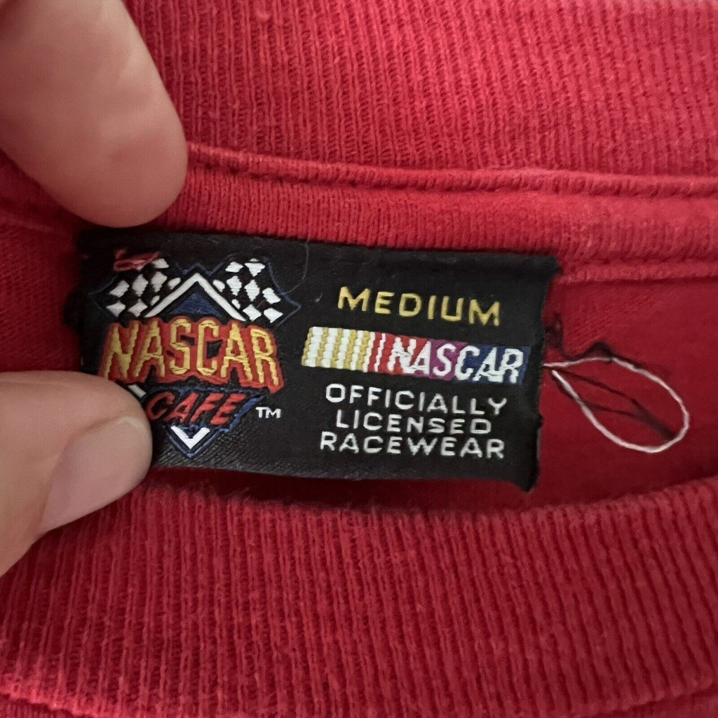 Vintage NASCAR Café Orlando "Life's a Race" Red Shirt - Men's M