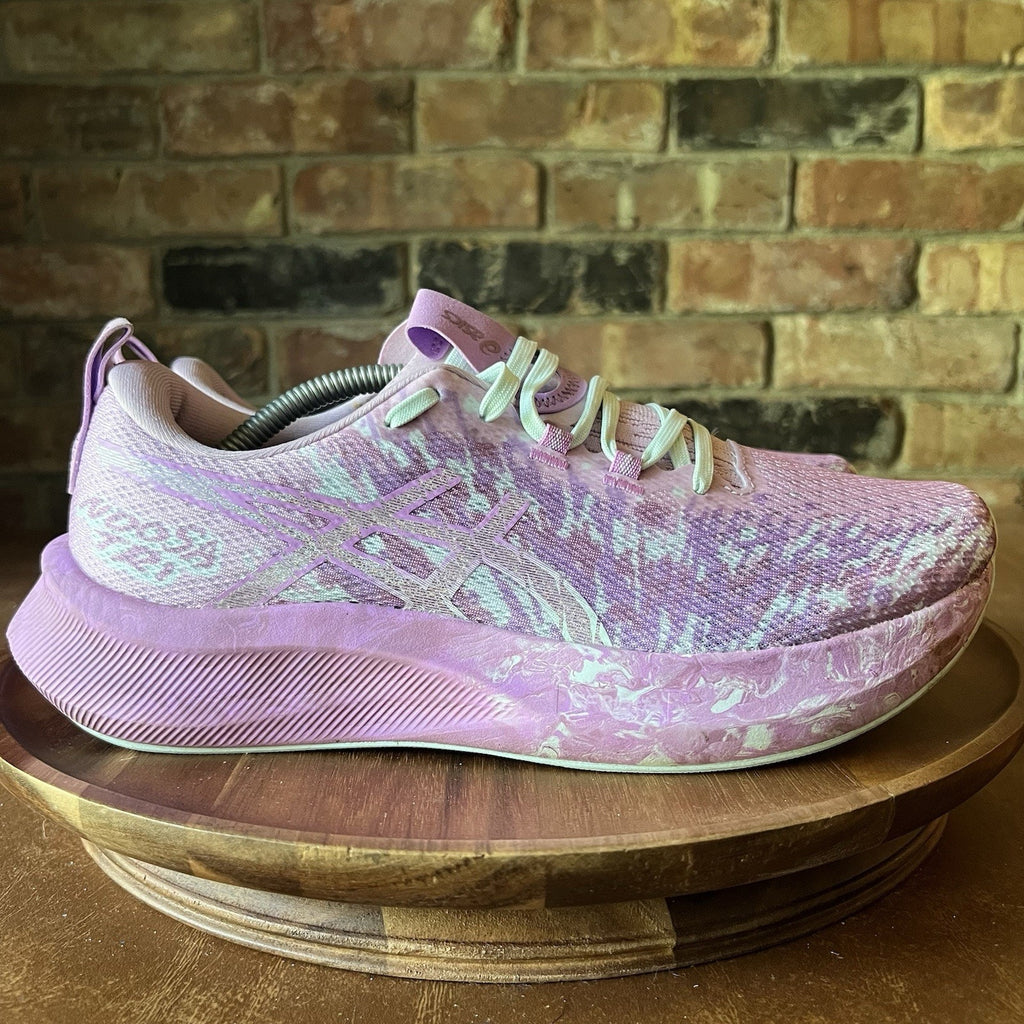 Asics Gel Noosa Tri 16 Pink Marbled Women's 9.5 Road Running Shoes Sneakers