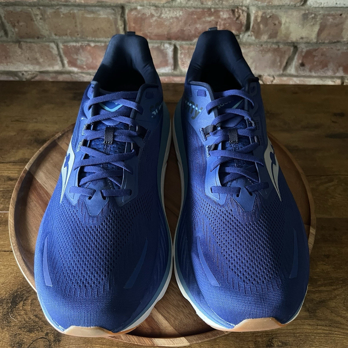 Saucony Hurricane 24 Blue Max Cushion Stability Men's 15 Running Shoes Sneakers