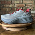Saucony Hurricane 24 Max Cushion Stability Men's 7.5 Gray Crimson Running Shoes