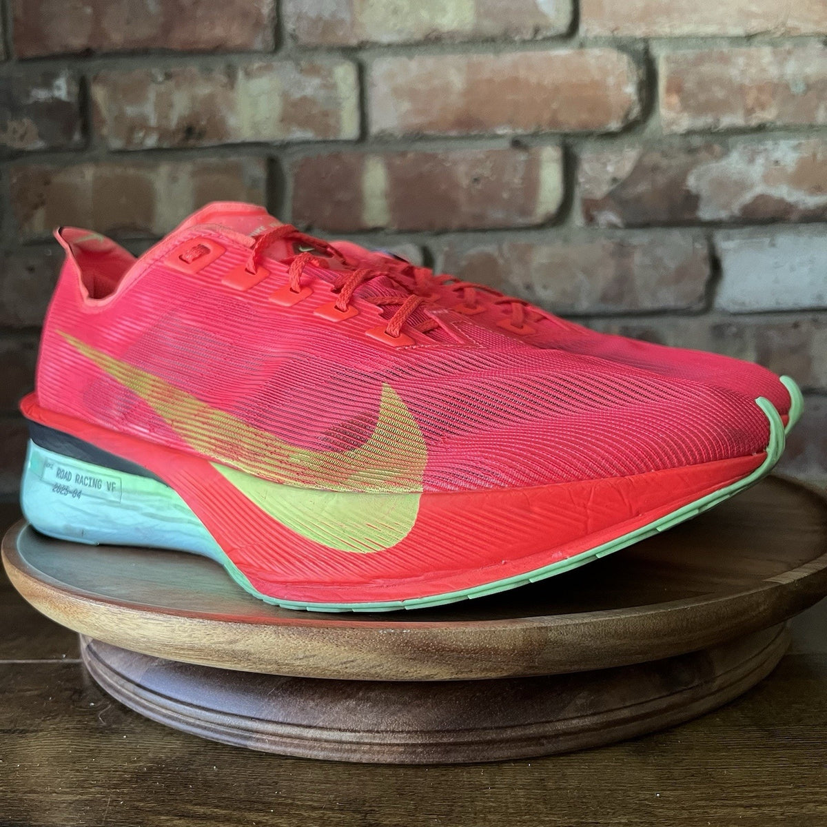 Nike Vaporfly Next% 4 Bright Crimson Size 13 Carbon Race Running Shoes Sneakers