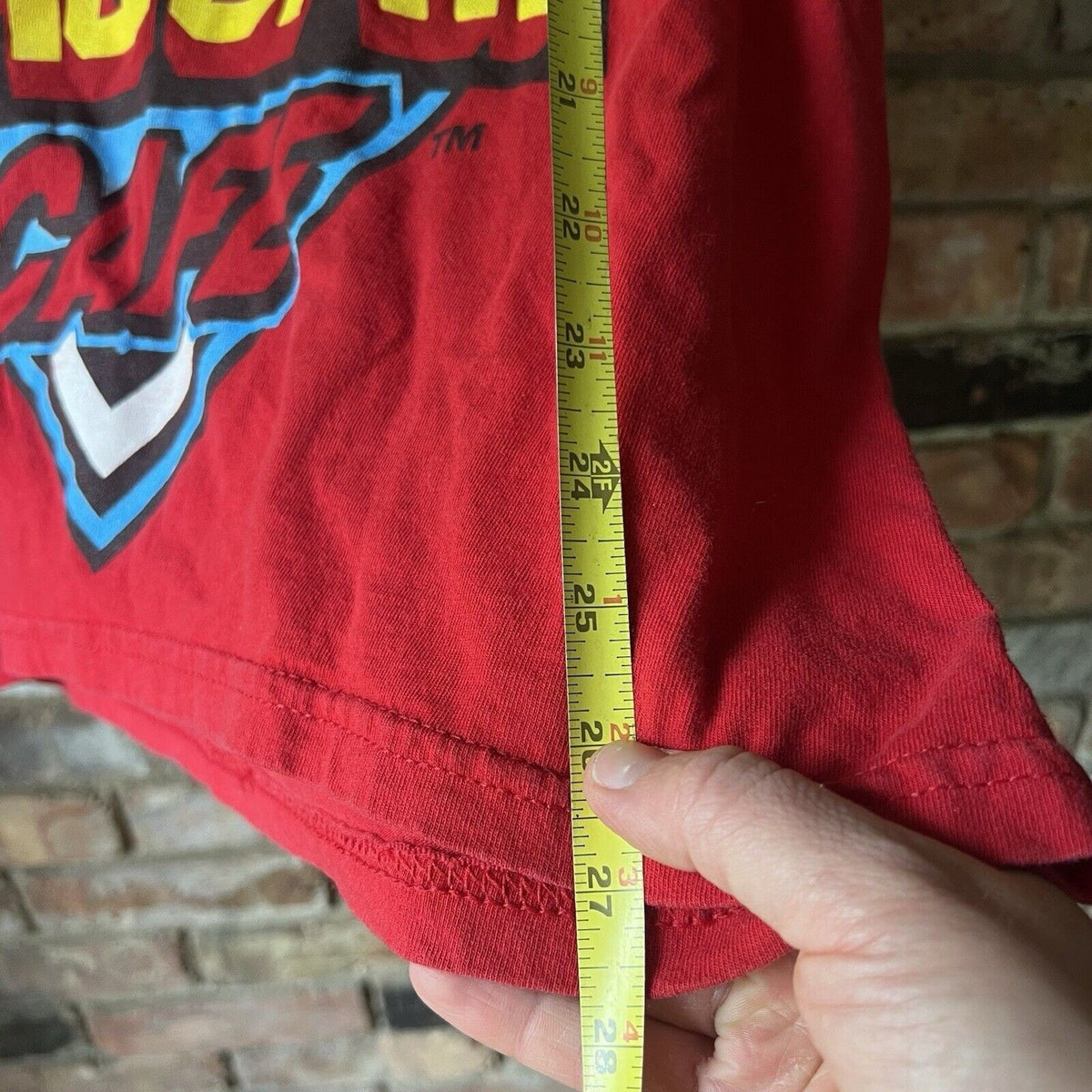 Vintage NASCAR Café Orlando "Life's a Race" Red Shirt - Men's M