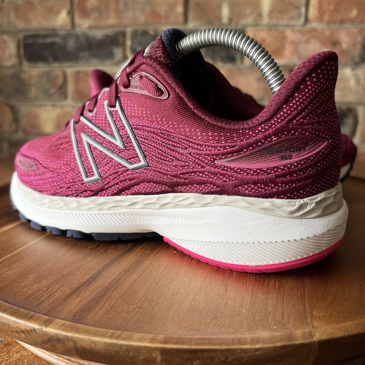 New Balance Women's Fresh Foam 860v12 Road Running Shoes Sneakers Maroon Red 5.5