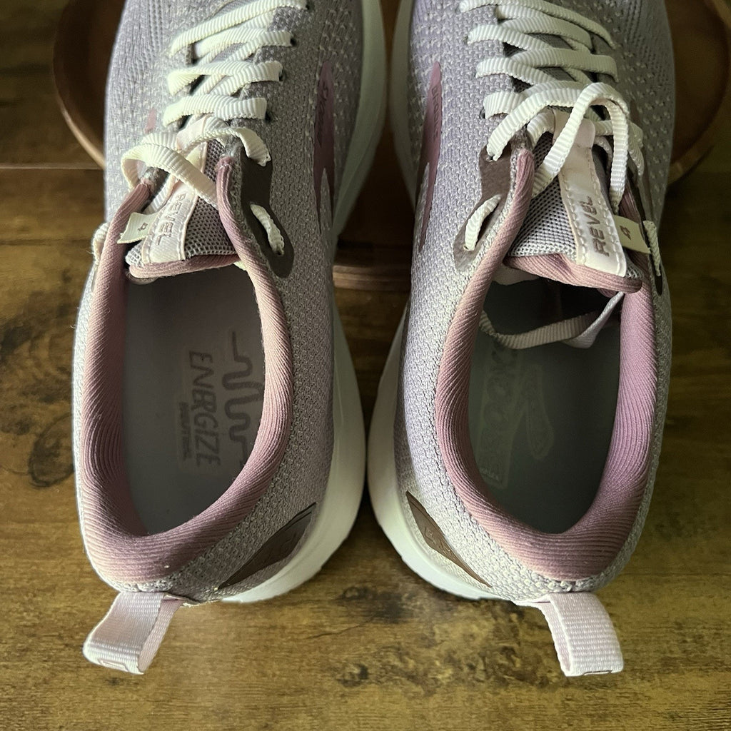 Brooks Revel 4 Running Neutral Cushion Womens 9.5 Rose Pink Sneakers Shoes