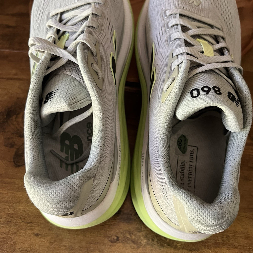 New Balance Fresh Foam X 860v15 Mens Size 9 2E Gray Glow Running Shoes Sneakers