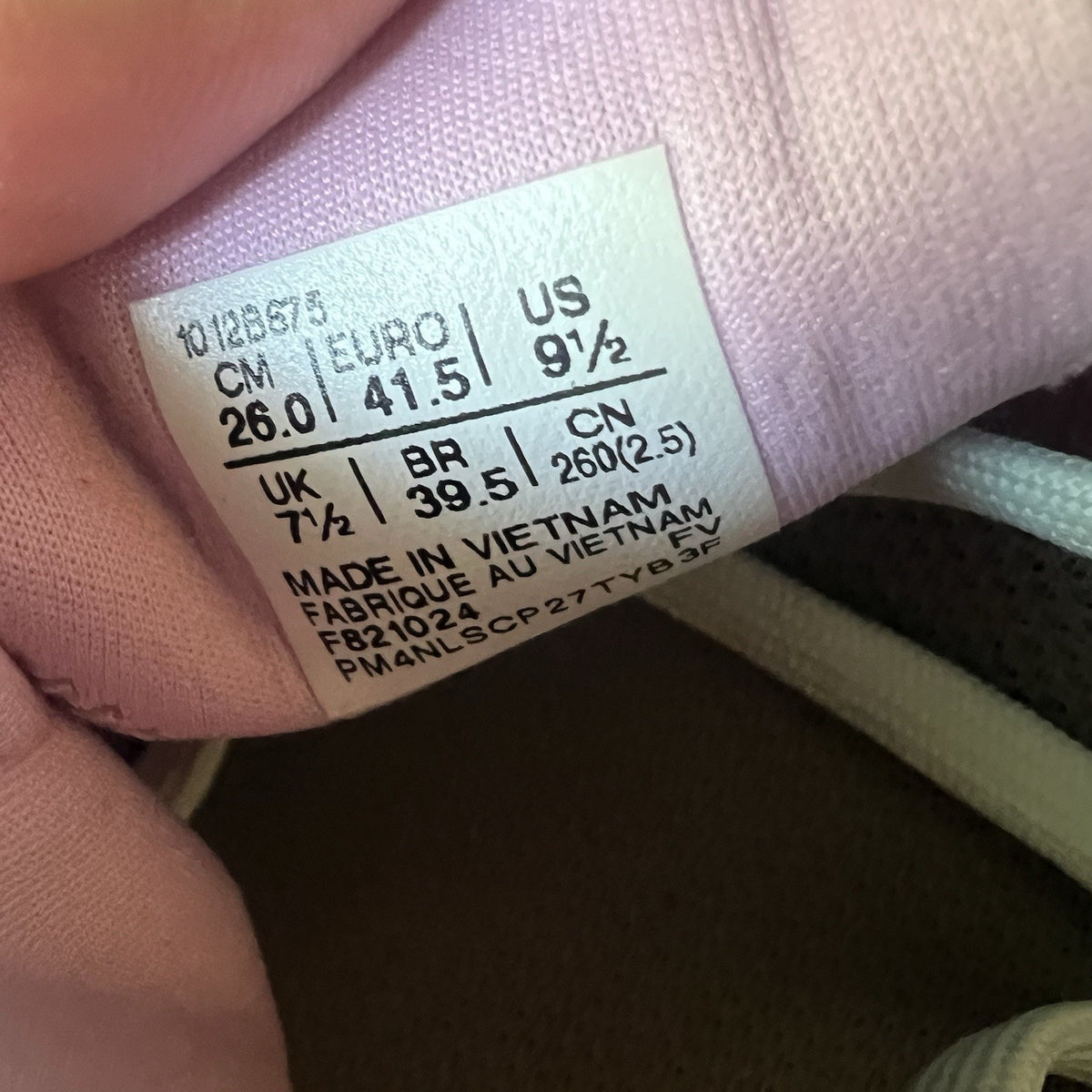 Asics Gel Noosa Tri 16 Pink Marbled Women's 9.5 Road Running Shoes Sneakers