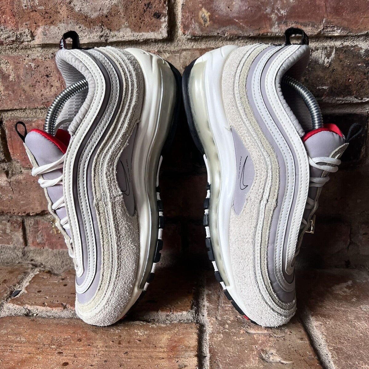 Nike Air Max 97 SE First Use College Grey Shoes Sneakers Youth 6.5 Women's 8