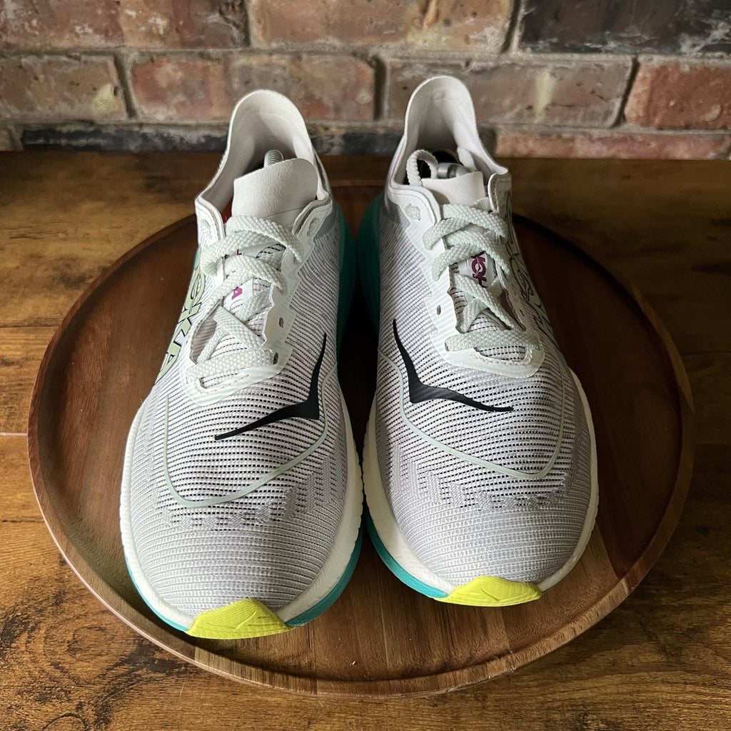 Hoka One One Mach X 2 Max Cushion Womens 9.5 Running Carbon Racing Shoes Sneaker