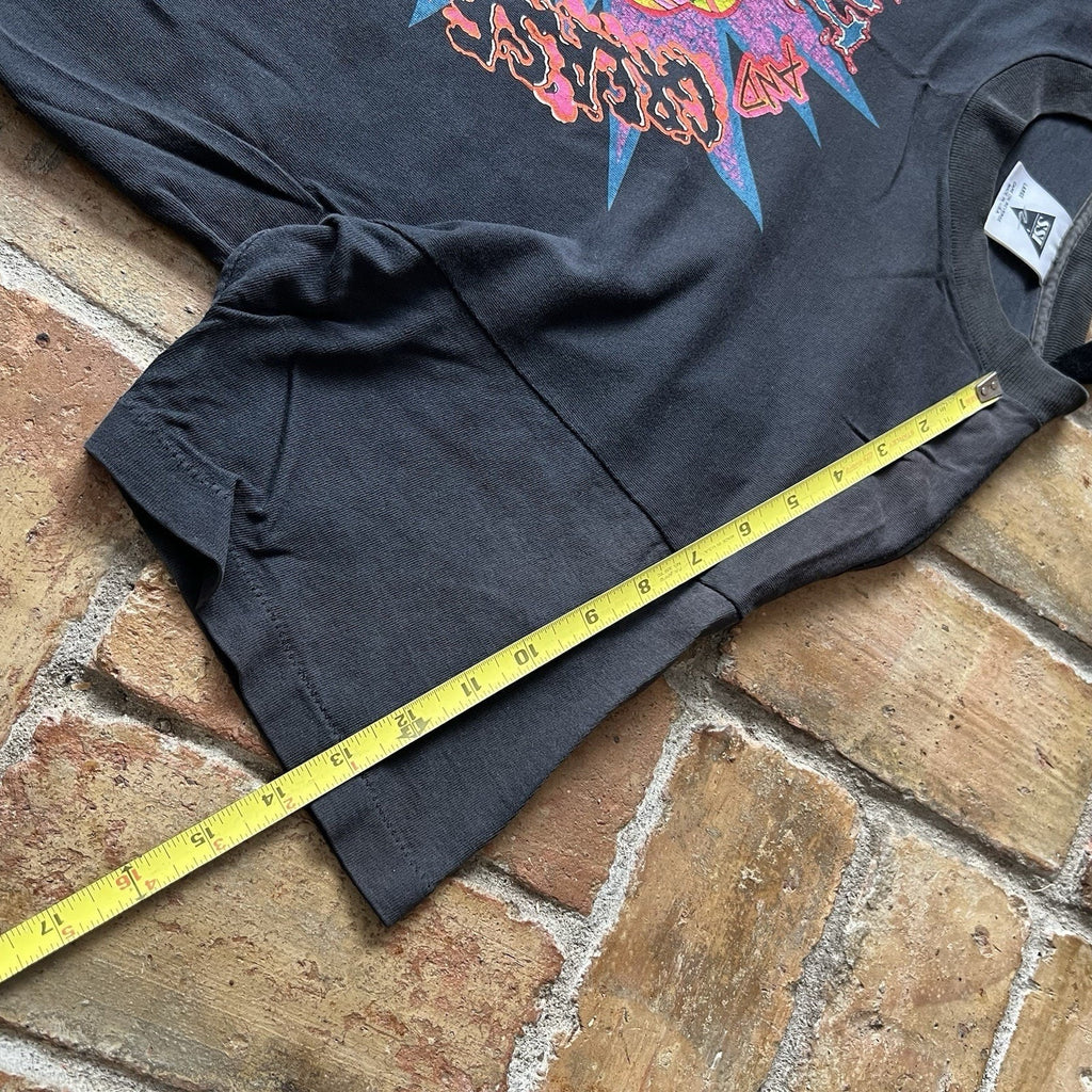 Vintage 1992 World Tour Dirt Sweat and Greese Kawasaki Ninja Motorcycle Black