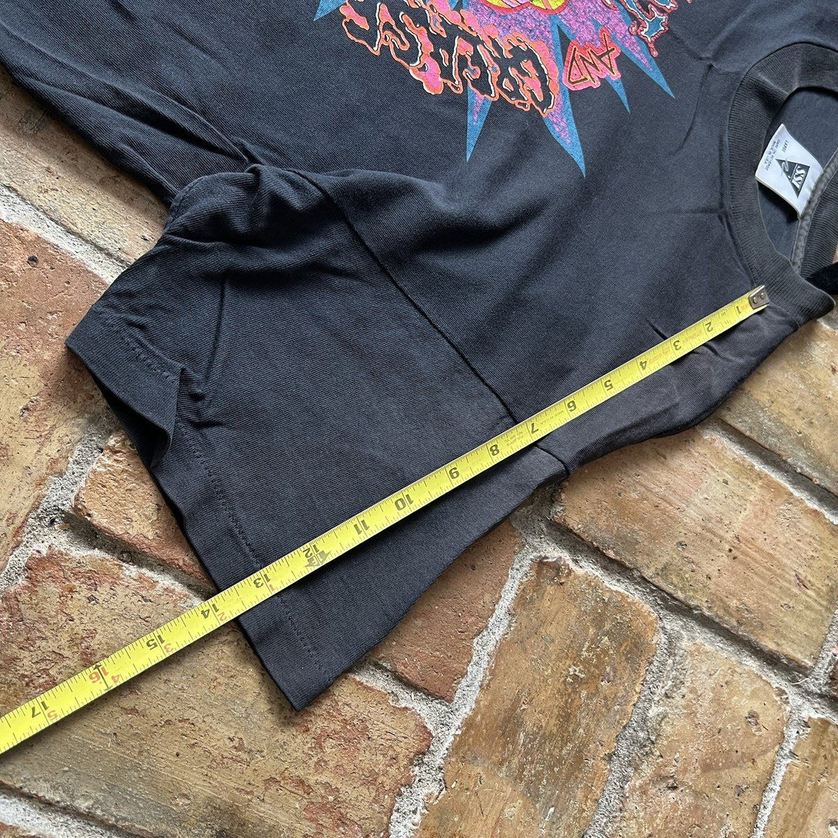 Vintage 1992 World Tour Dirt Sweat and Greese Kawasaki Ninja Motorcycle Black
