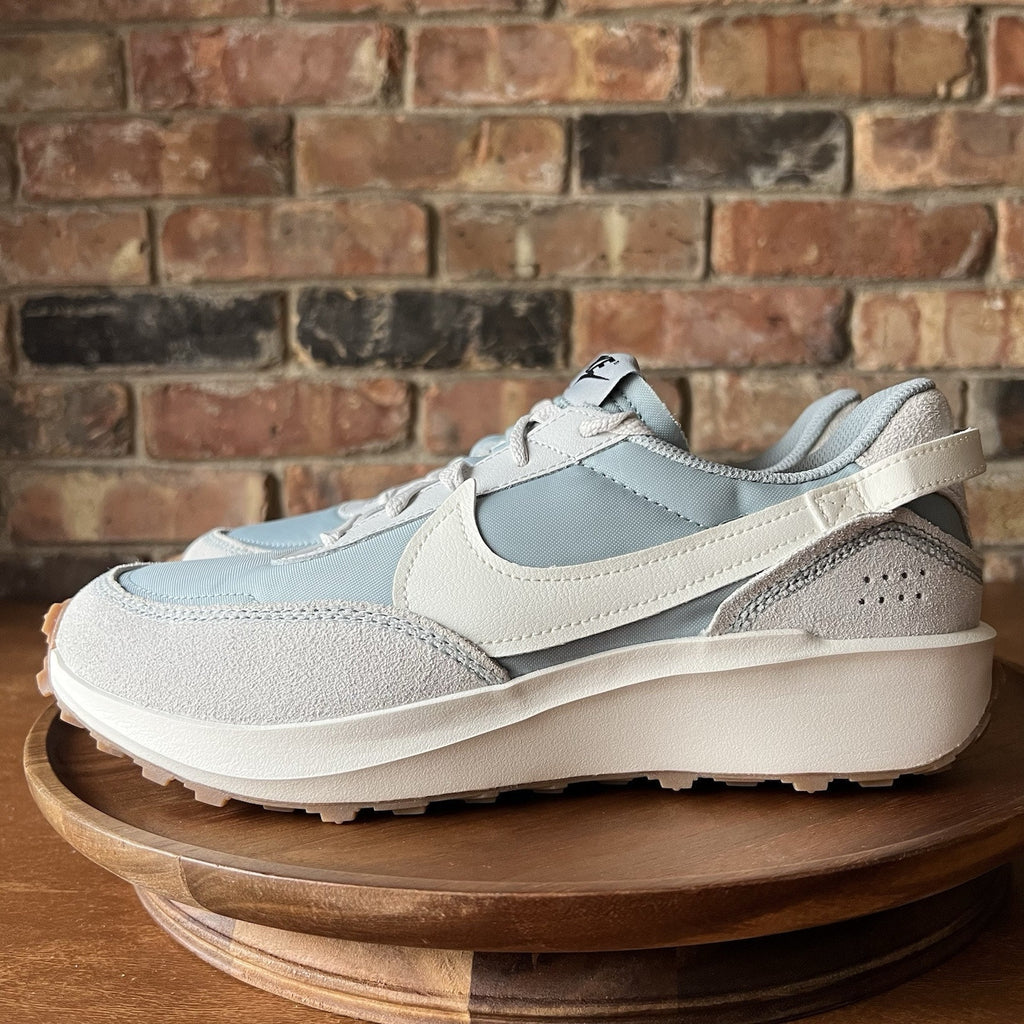 Nike Waffle Debut Light Pumice Sail Teal Suede Sneakers Shoes Women’s Size 6