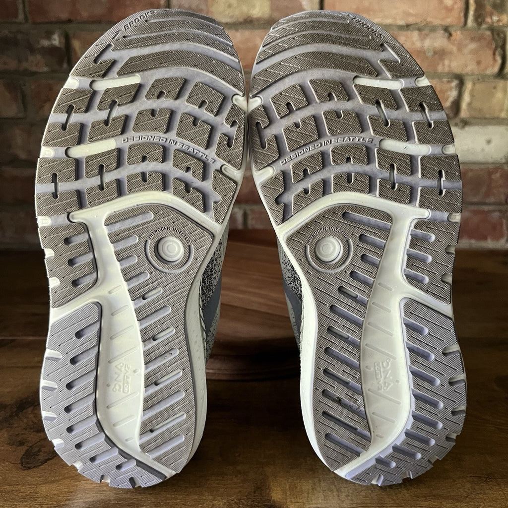 Brooks Ariel GTS 24 Supportive Womens 10 Gray Purple Running Shoes Sneakers