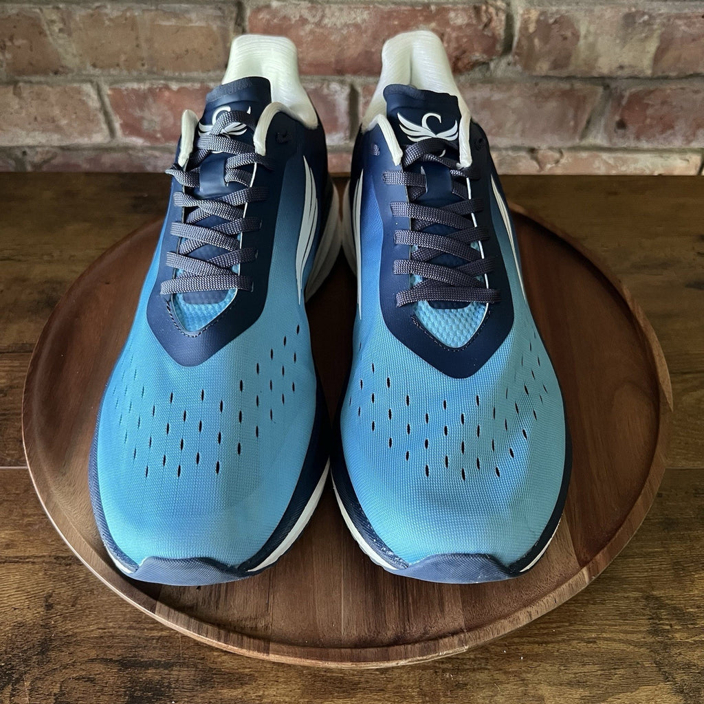 Swift Running APUS Men’s 12 Blue Carbon Plate Running Cushioned Shoes Sneakers
