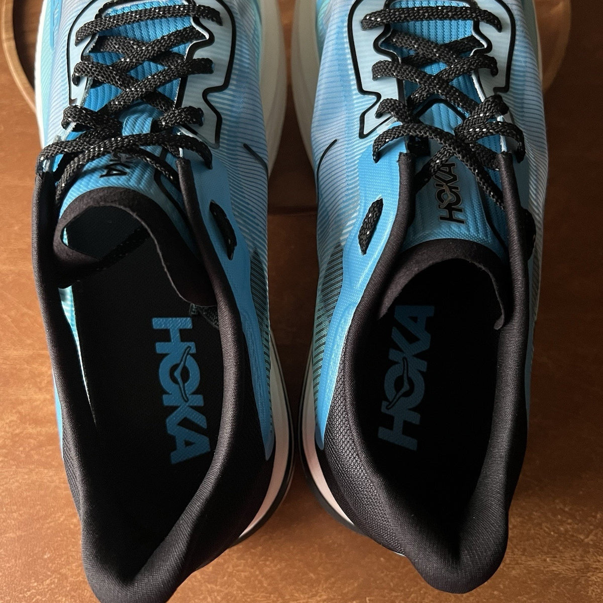Hoka One One Cielo X1 2.0 Men's 12 Blue Carbon Plate Racing Running Shoes