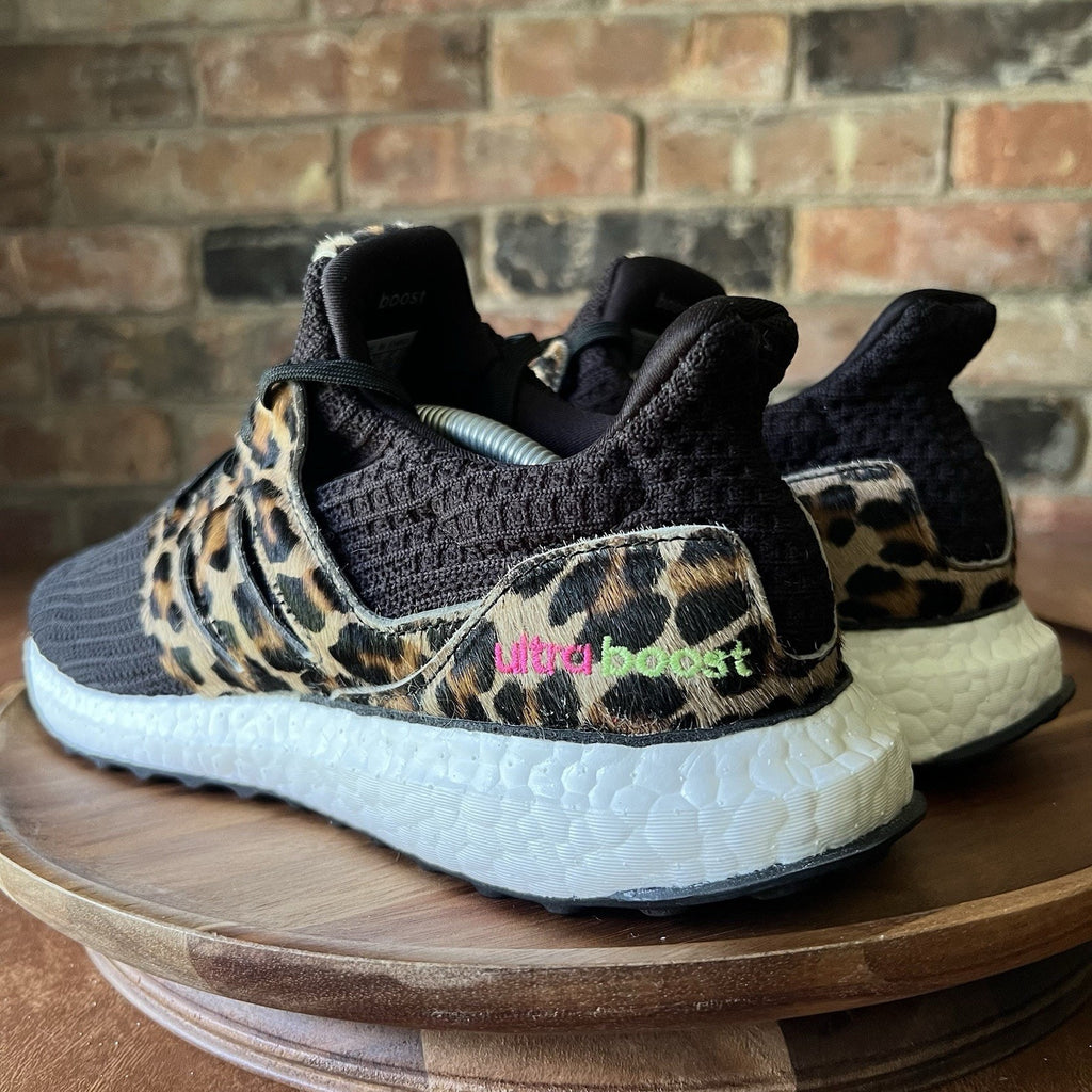 Adidas Ultraboost DNA Leopard Black Animal Pack Men’s 8 Women's 9 Running Shoes