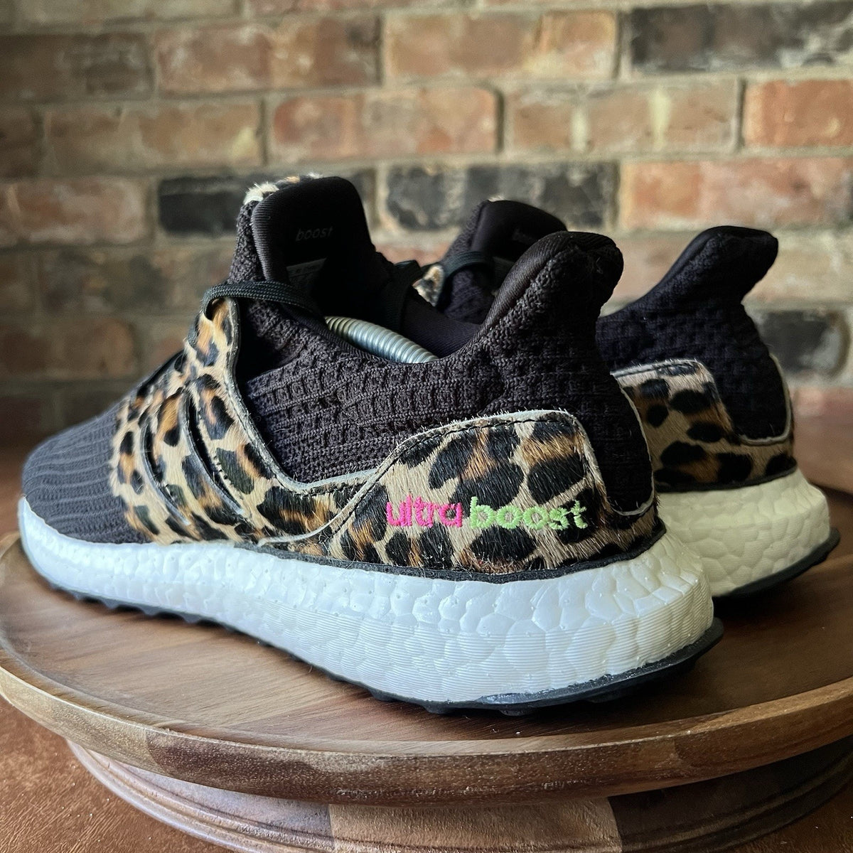 Adidas Ultraboost DNA Leopard Black Animal Pack Men’s 8 Women's 9 Running Shoes