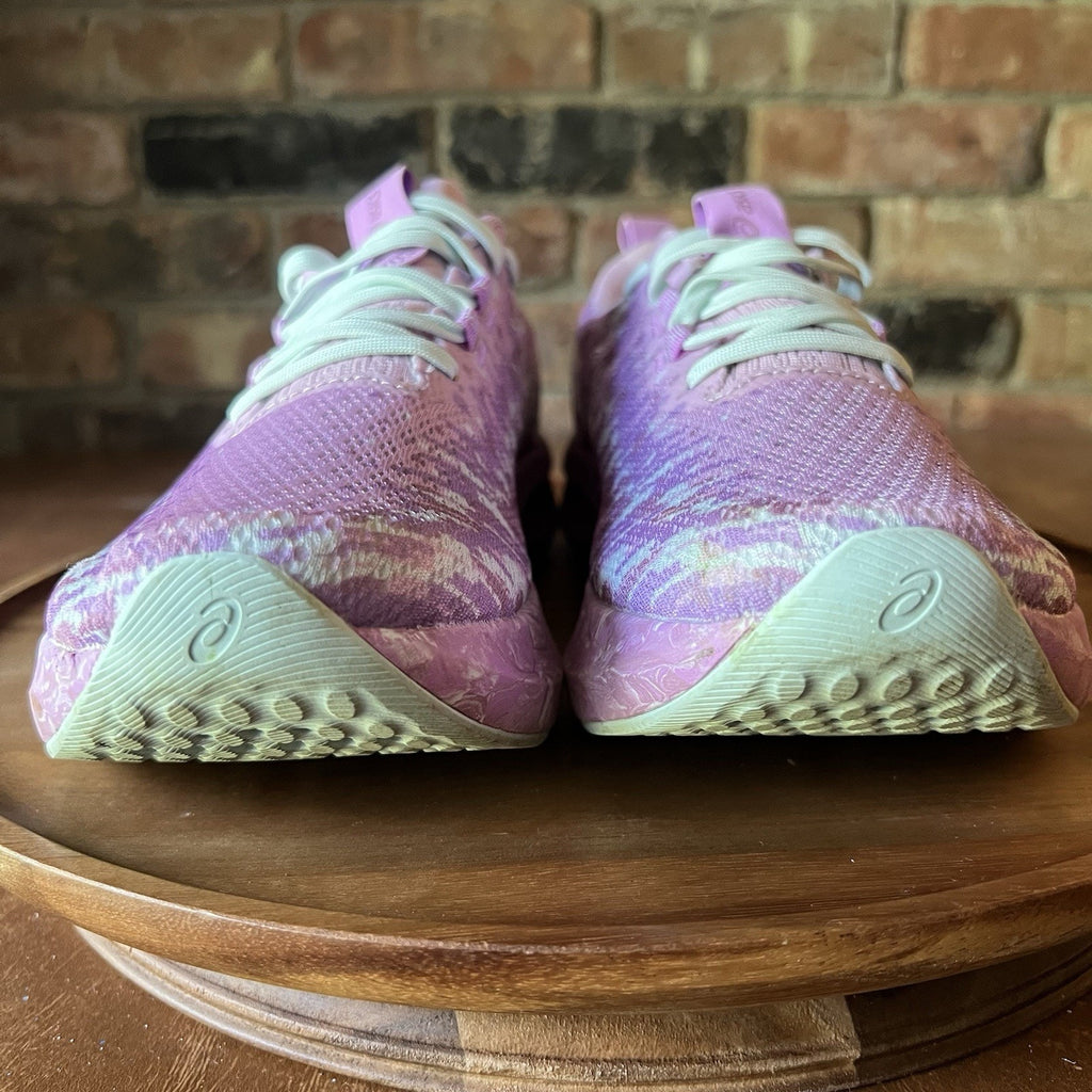 Asics Gel Noosa Tri 16 Pink Marbled Women's 9.5 Road Running Shoes Sneakers