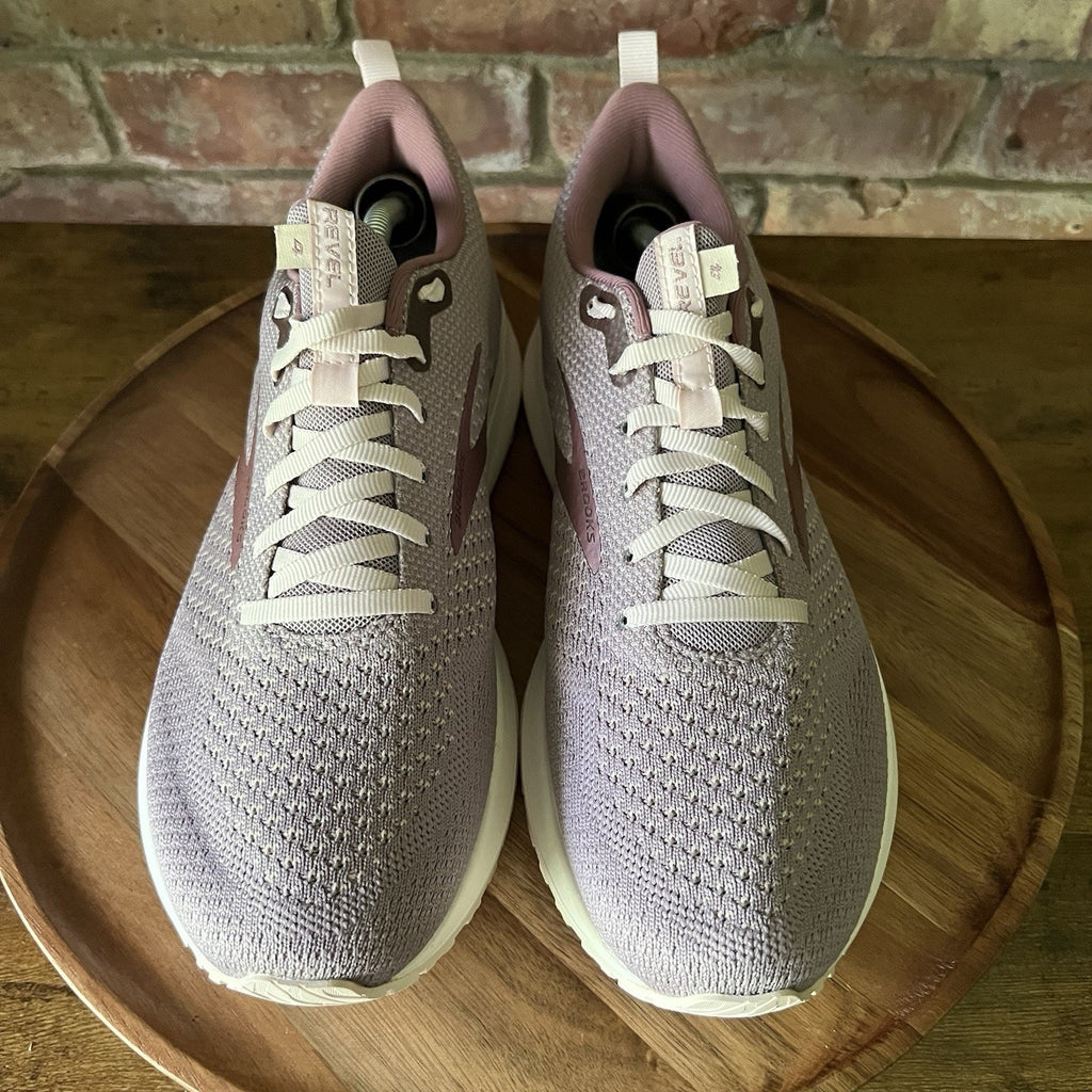 Brooks Revel 4 Running Neutral Cushion Womens 9.5 Rose Pink Sneakers Shoes