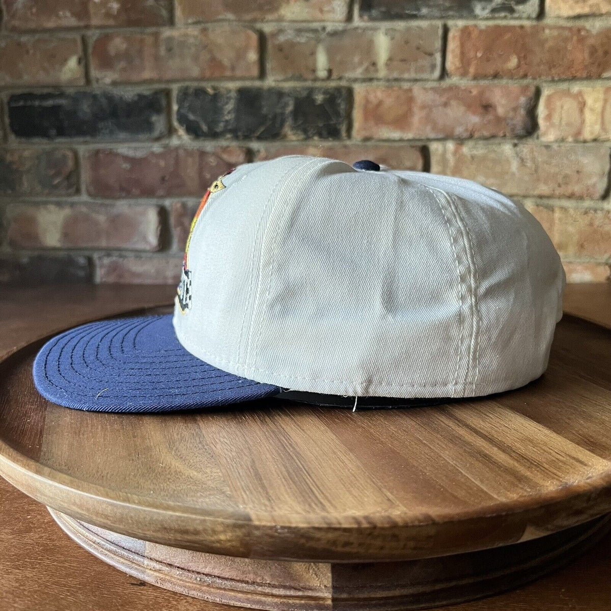 Indy 500 Fan Fest Race Adjustable Snapback Hat Baseball Cap Blue White One Size