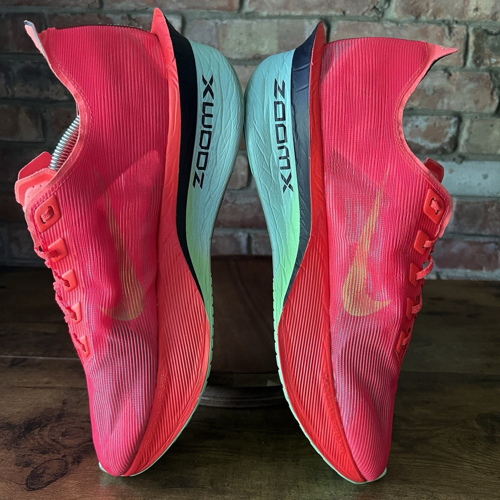 Nike Vaporfly Next% 4 Bright Crimson Size 13 Carbon Race Running Shoes Sneakers