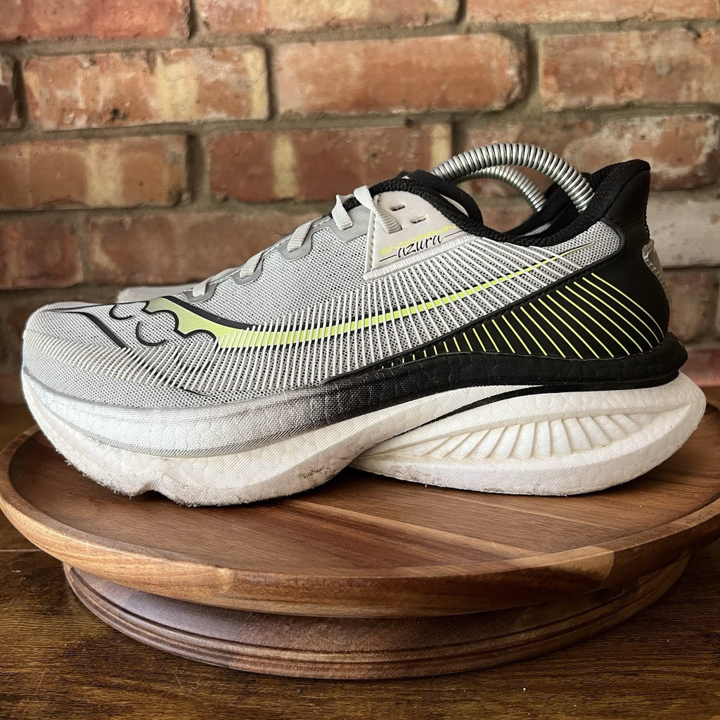 Saucony Endorphin Azura Silver PWRRUN PB Speed Roll Running Shoes Men's 8.5